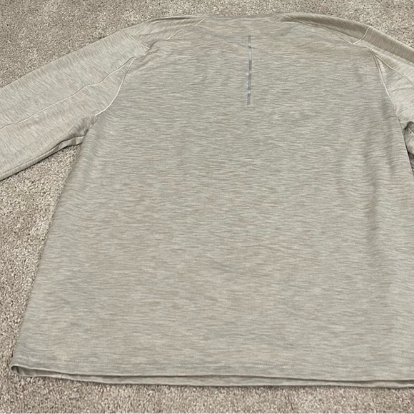 VRST Men’s Light Gray Long Sleeve Shirt Zip Pocket Sz. M - Picture 8 of 10